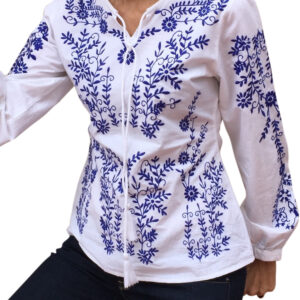 PopelineBlousecottonblue