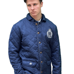 Steppjacke-Navy-Blau-Herren-