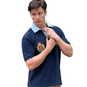 Polo shirt Blau Kurzarm