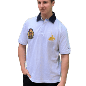Poloshirt Weiss Kurzarm